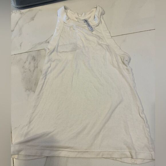 Fabletics white tee shirt #9 - Picture 1 of 5